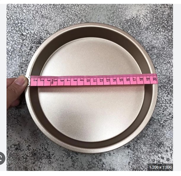 Khay pizza vàng 20cm - 24cm
