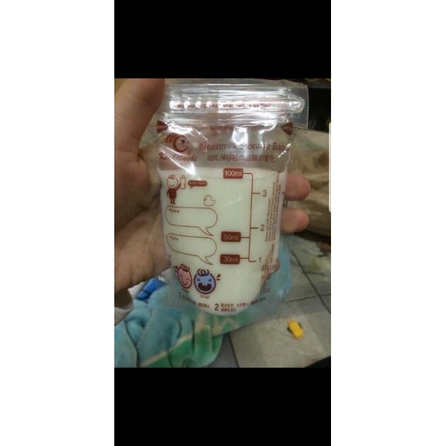 Túi Trữ Sữa 100ml Kichilachi (Hộp 30 Túi)