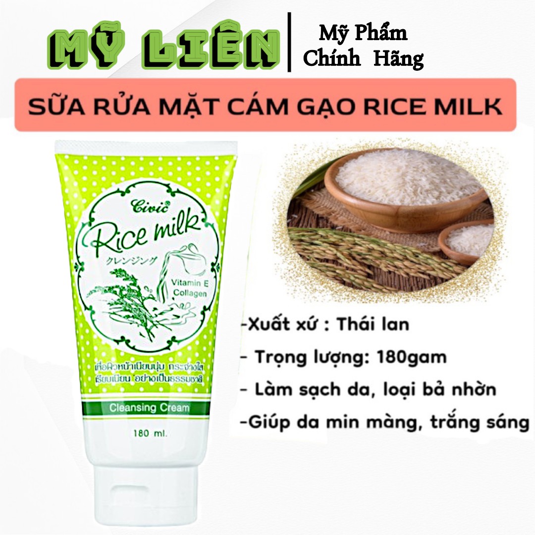 SỮA RỬA MẶT GẠO RICE MILK THÁI LAN