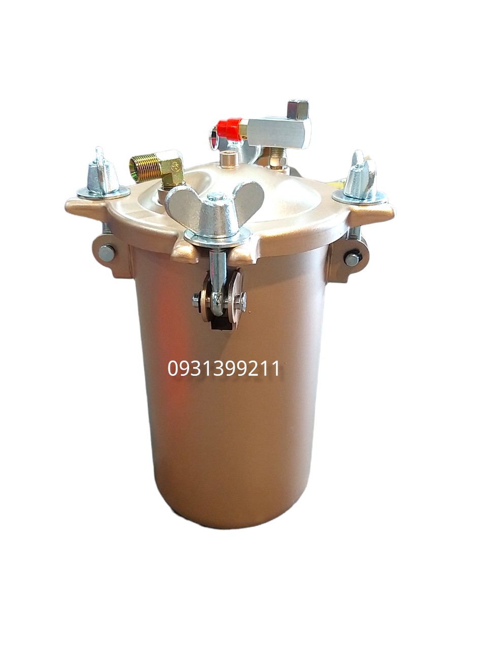 THÙNG NỒI TRỘN SƠN 5 LÍT PHUN KEO, PHUN SƠN