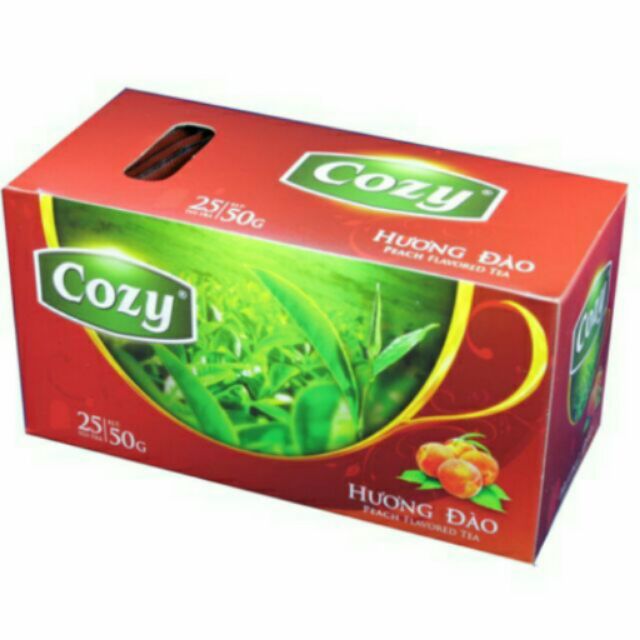 Trà Cozy Hương Đào 20 Túi (40G)10Túi