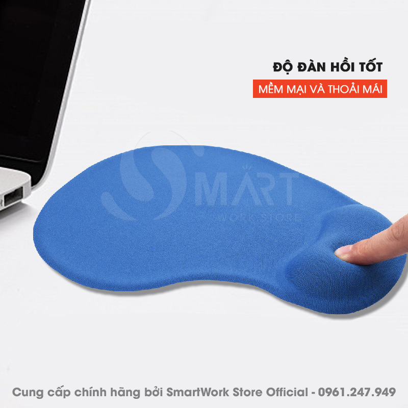 Miếng Lót Chuột Máy Tính Có Đệm Tay [Tấm Lót Chuột Cao Cấp Nâng Cổ Tay Chống Mỏi]