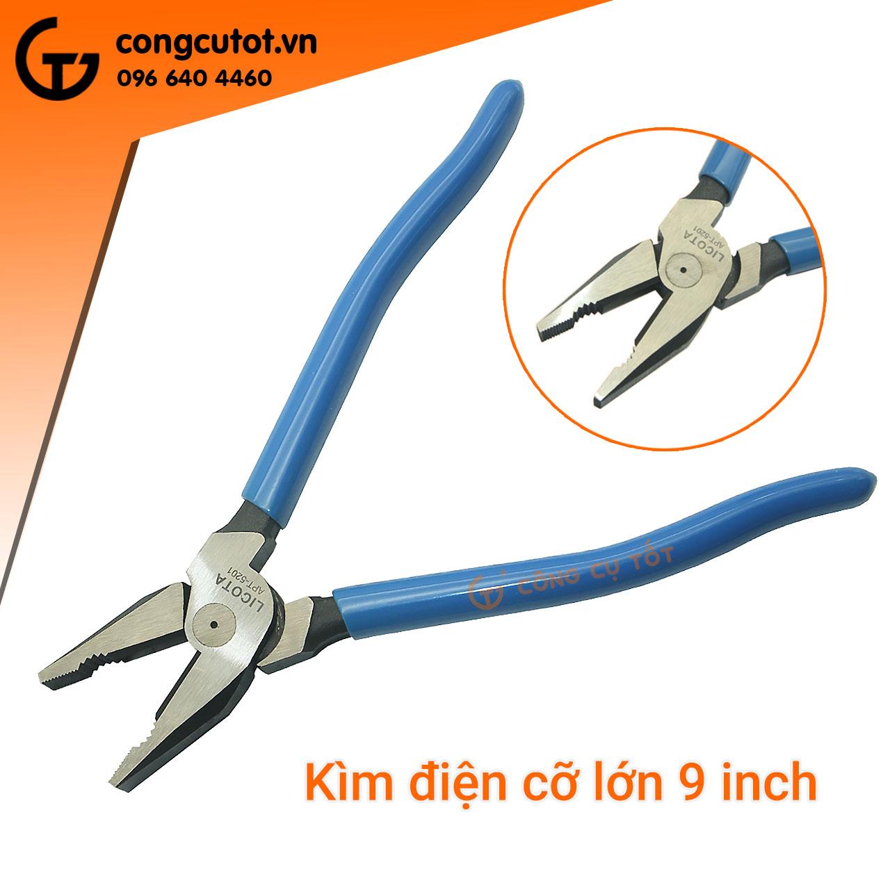 Kìm điện 9  cao cấp Licota APT-5201
