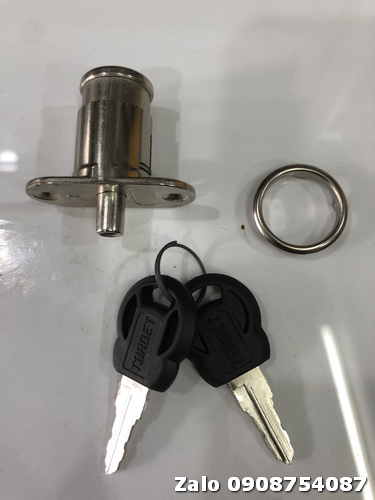 Khóa nhấn tủ gỗ lùa