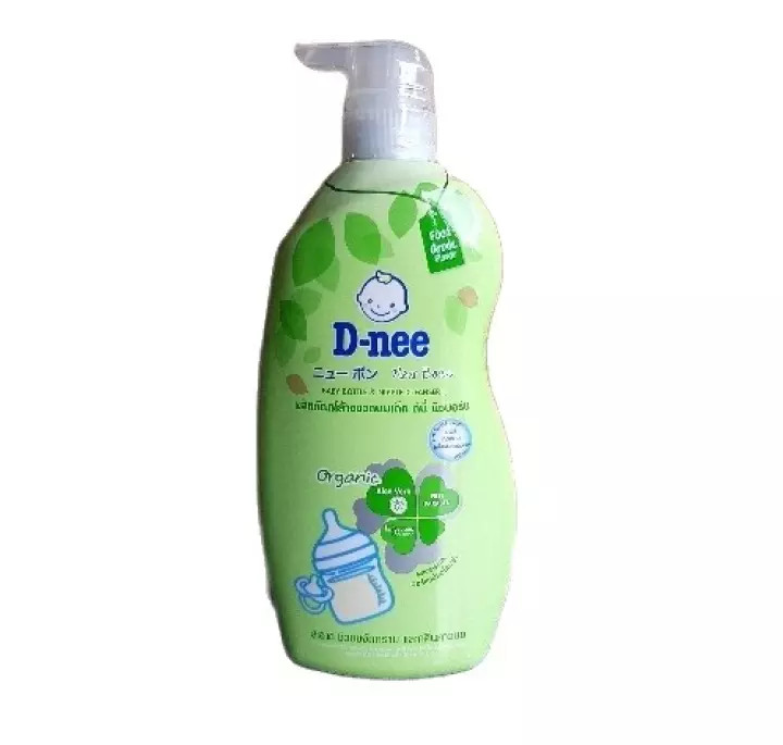 Nước rửa bình sữa và rau quả organic dạng chai 620ml