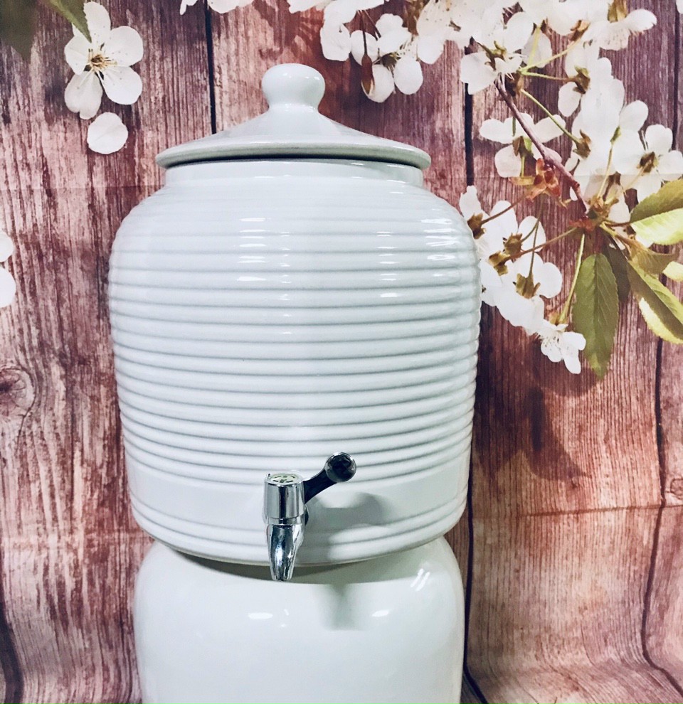 Bình nước gốm sứ Bát Tràng loại 8 lít