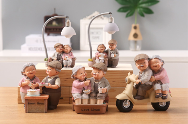 Bộ sưu tập số 2 tượng ông bà lão