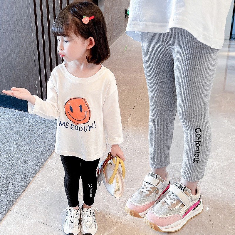 Quần legging mèo cho bé 9-18kg