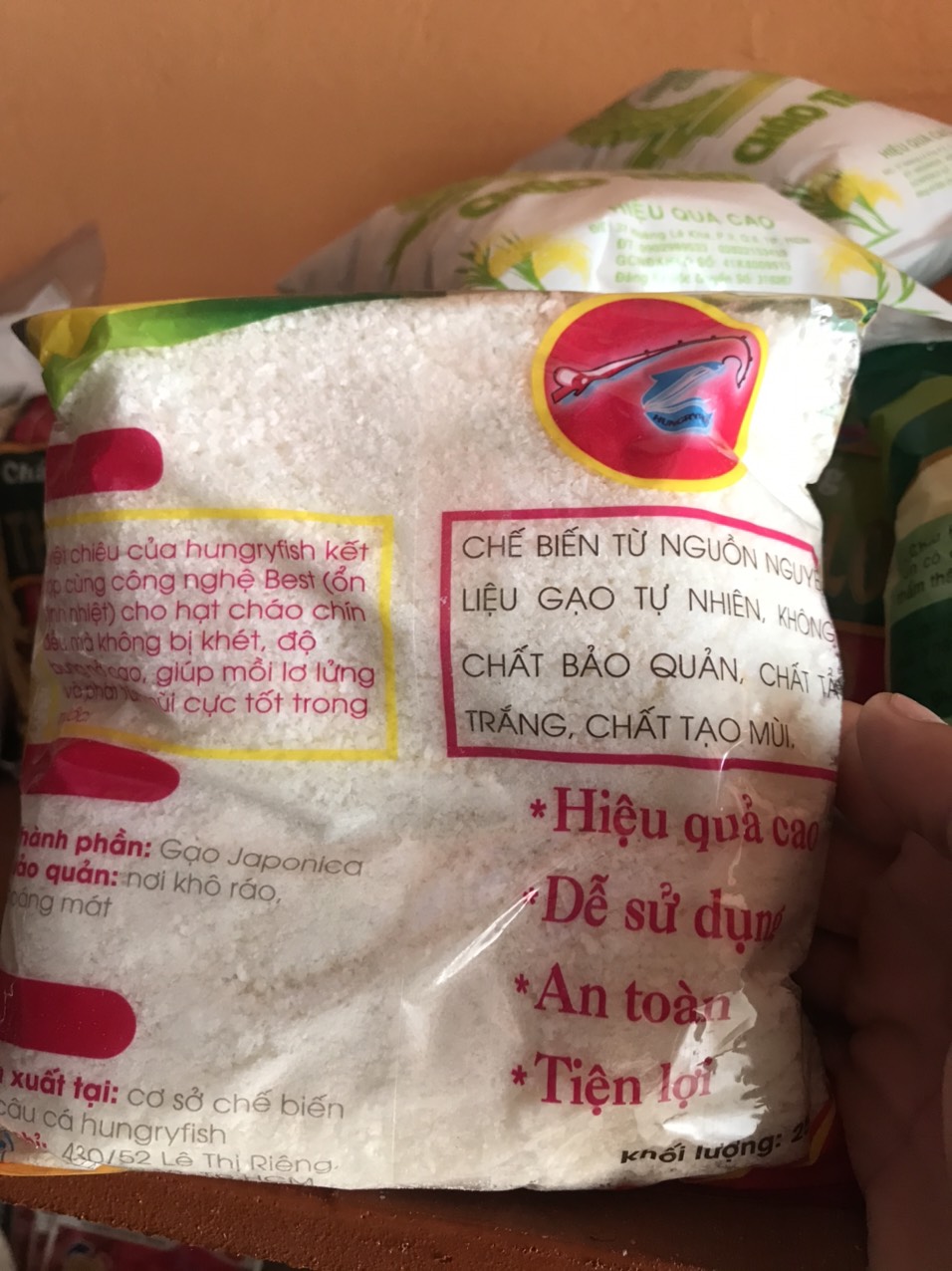 Mồi câu cá cháo trắng Thiên Long