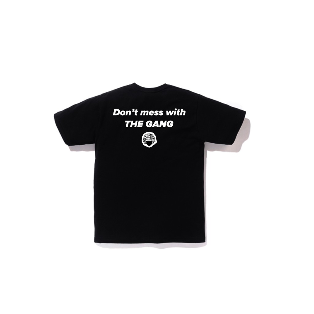 Áo thun Chữ Basic - Đen - Street Gang