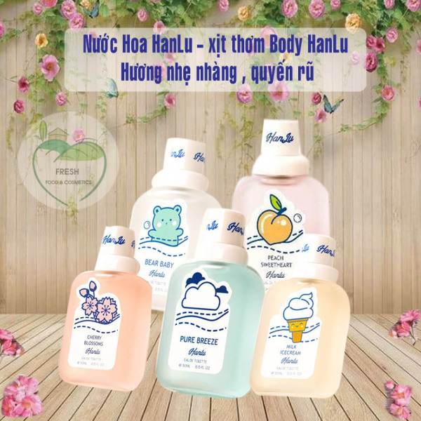 Nước Hoa- Xịt Thơm Body HanLu Hương Nhẹ Nhàng Quyến Rũ [HOT TREND] - fresh food & cosmetics nhập khẩu