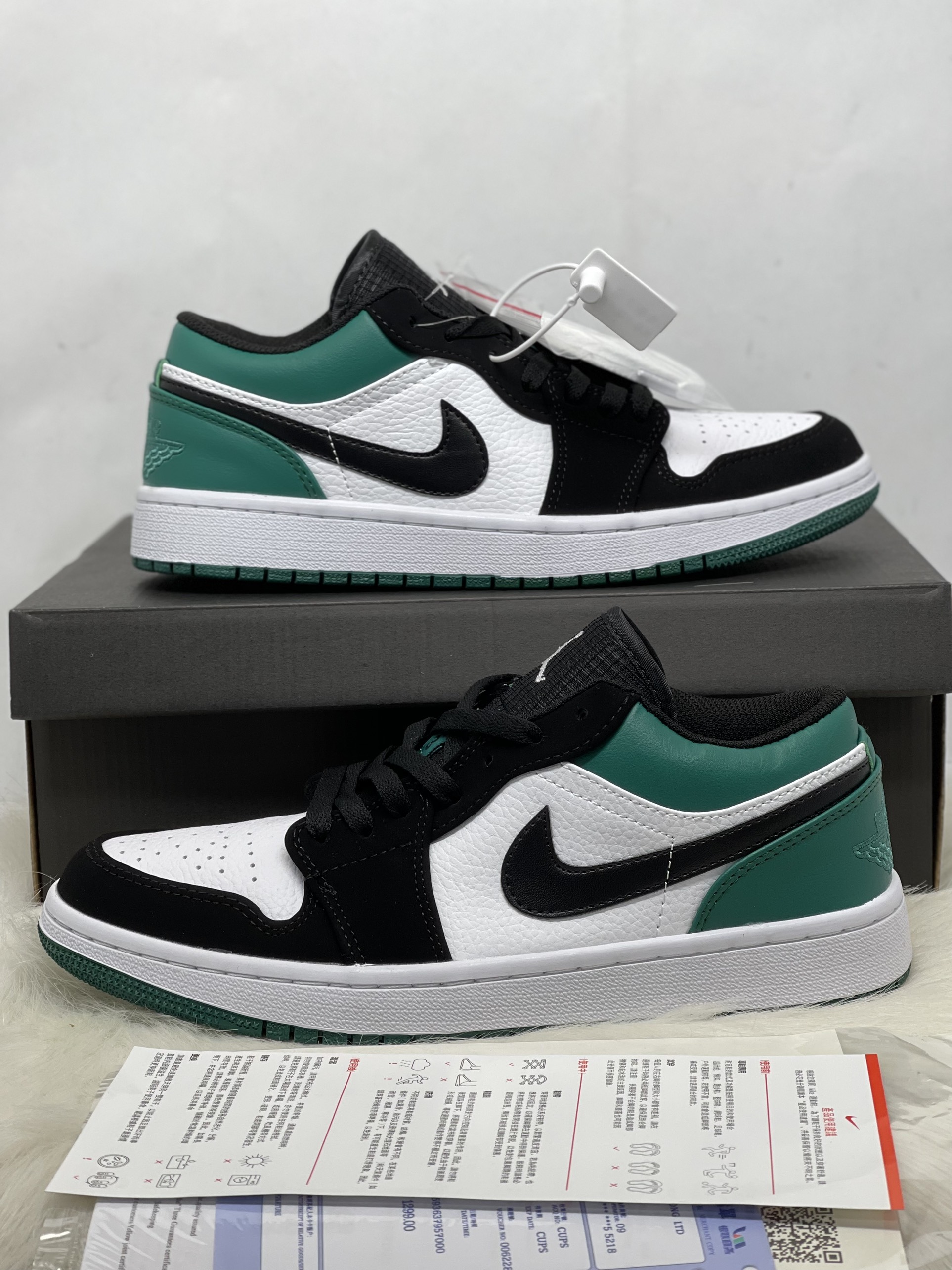 Giày Jordan Gót Xanh Cổ Thấp SC GXL390