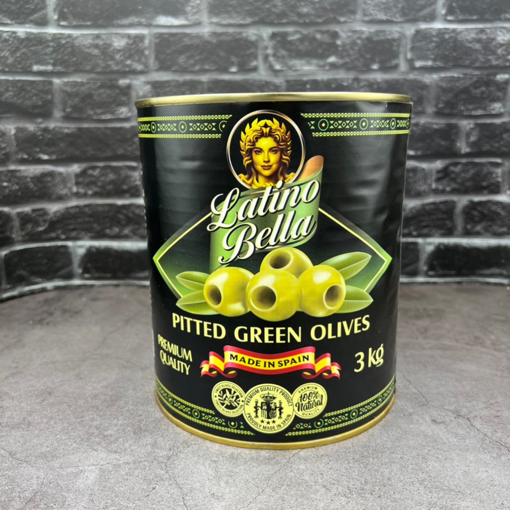 Quả Oliu Xanh Tách Hạt (Latino Bella) 3KG