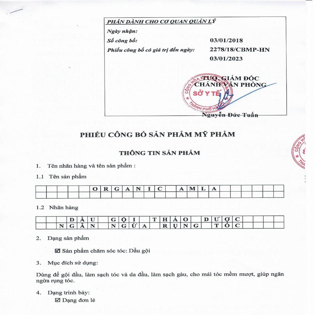 Dầu gội Amla laco
