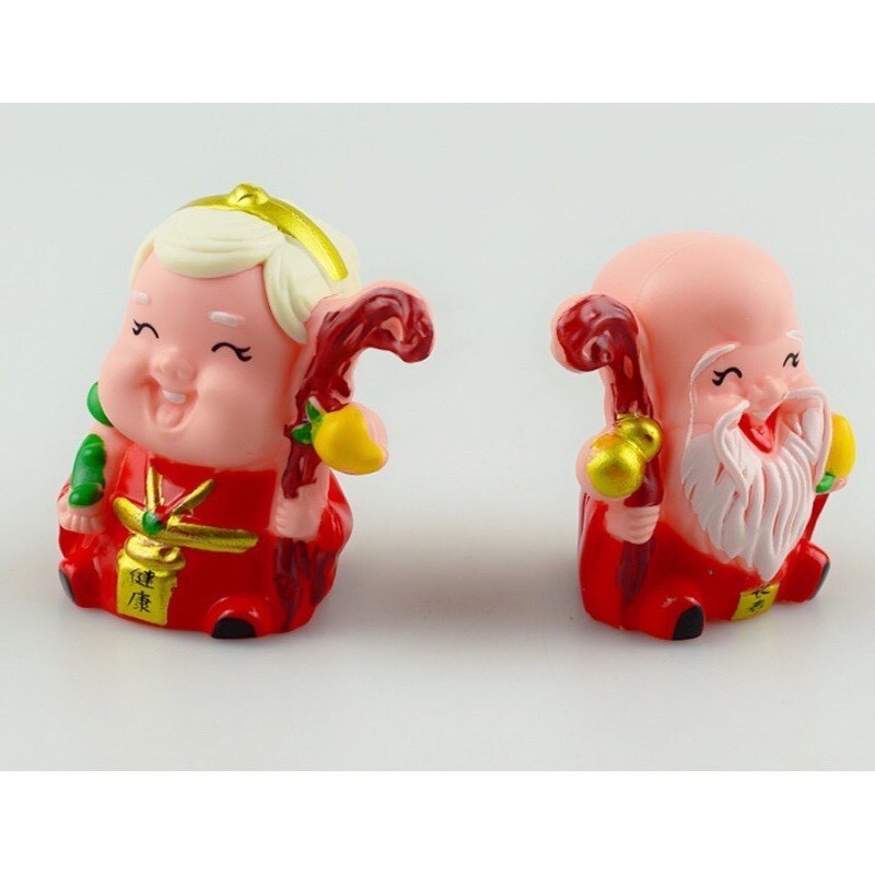 Đồ trang trí sinh nhật cho bé - Cặp đôi ông bà thọ