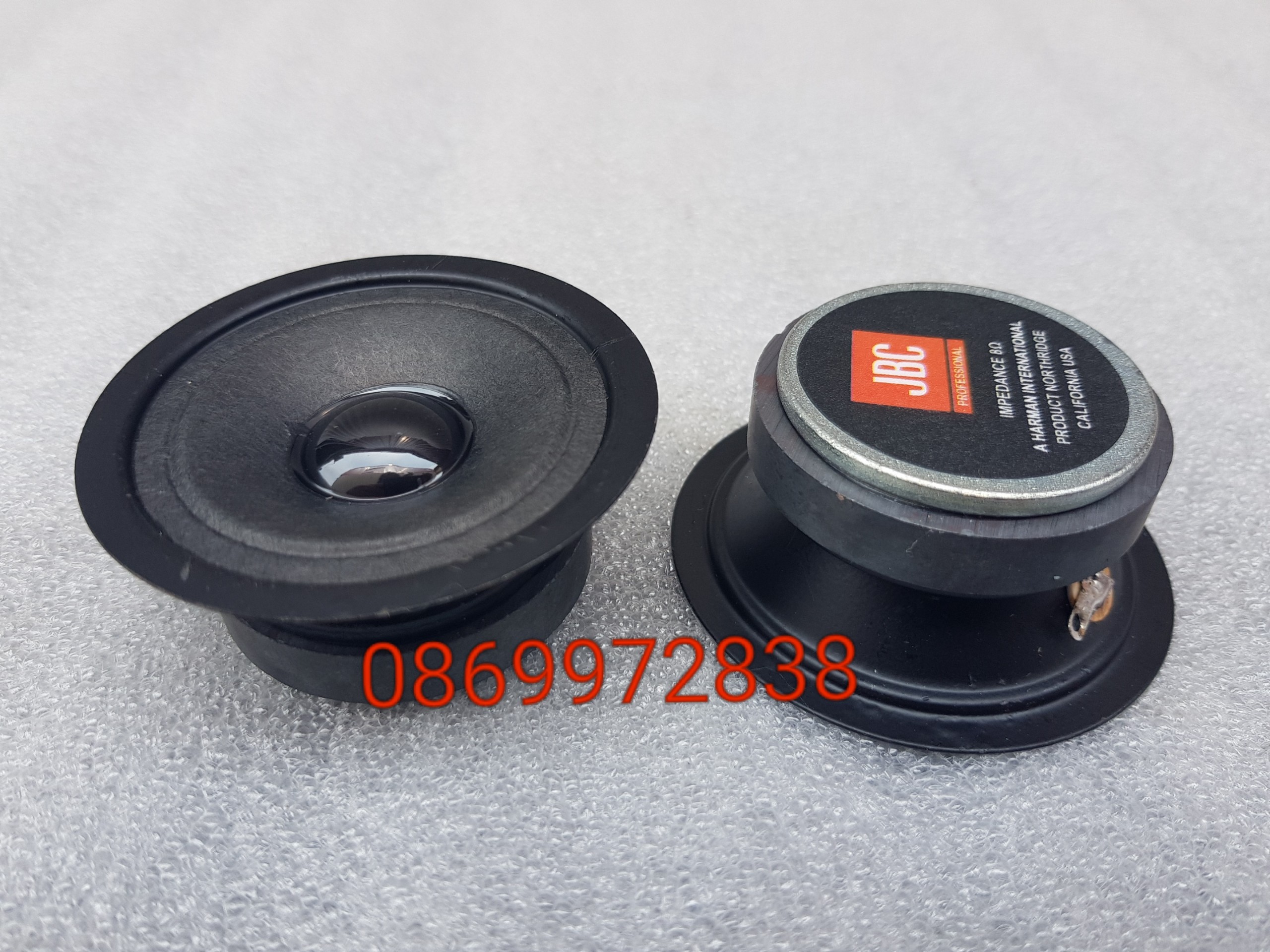 Loa trép 6cm jb - loa trép giấy - loa treble - giá một đôi tặng tụ