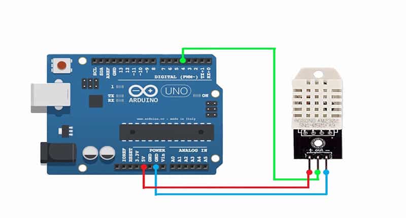Module Cảm Biến Nhiệt Độ và Độ Ẩm DHT22 - AM2302