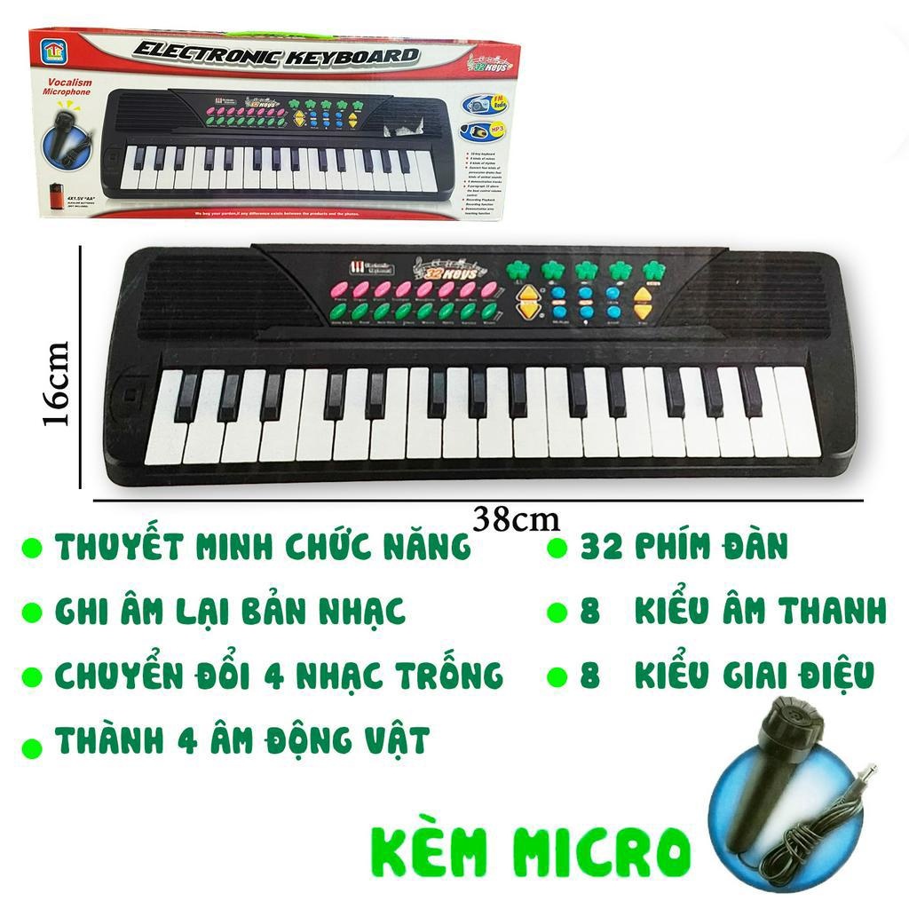Đồ chơi Đàn piano hình thú có đèn đáng yêu cho bé