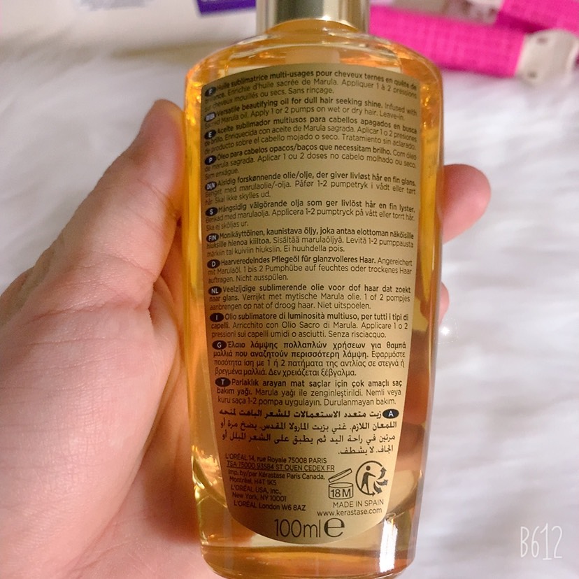 Dầu dưỡng tóc phục hồi Kerastase Elixir Ultime 100ml