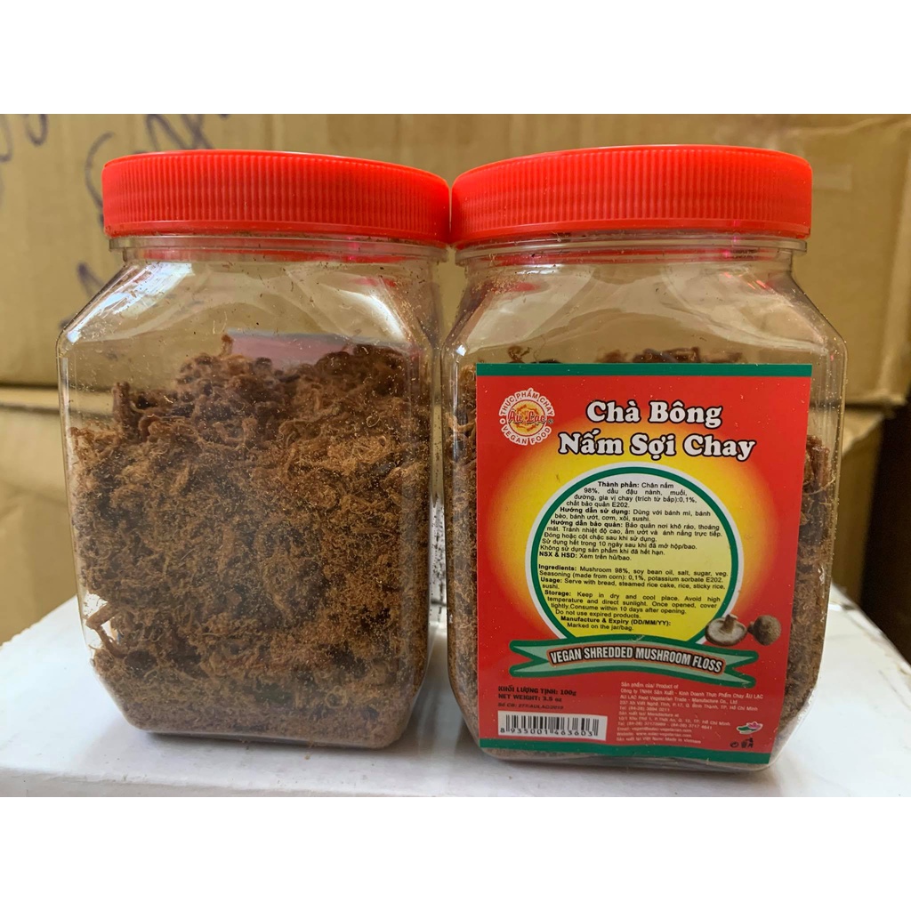 Chà bông nấm sợi chay Âu Lạc