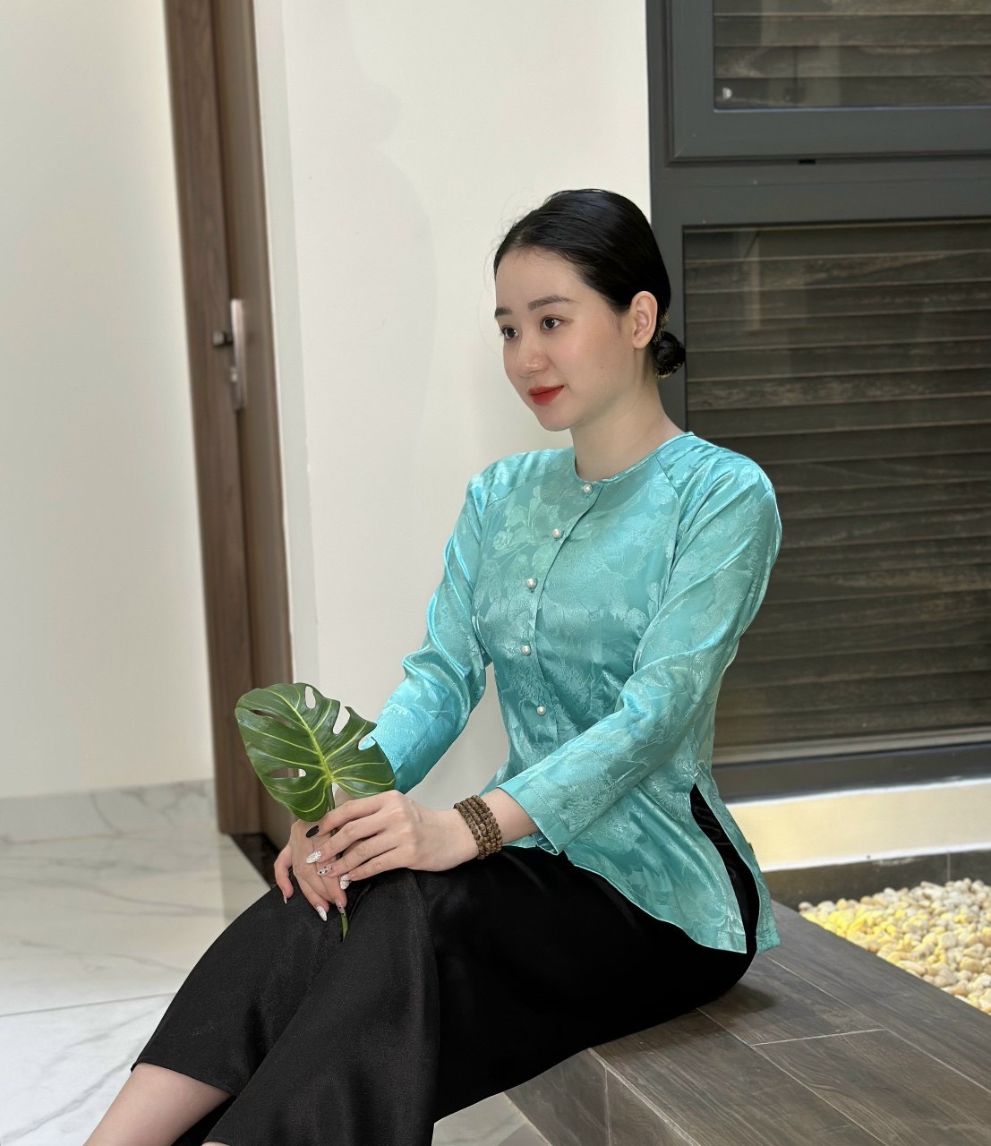 ĐỒ LA # BÀ BA ĐI CHÙA , ĐỒ NỮ VẢI GẤM THƯỢNG HẢI
