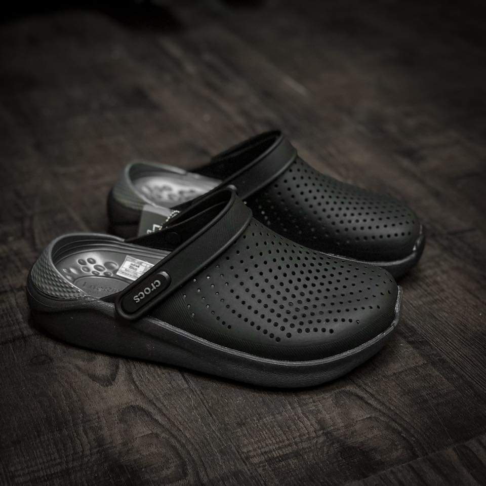 SỤC CROCS... LITEDRIDE CHO CẢ NAM VÀ NỮ (ĐEN/ĐEN)