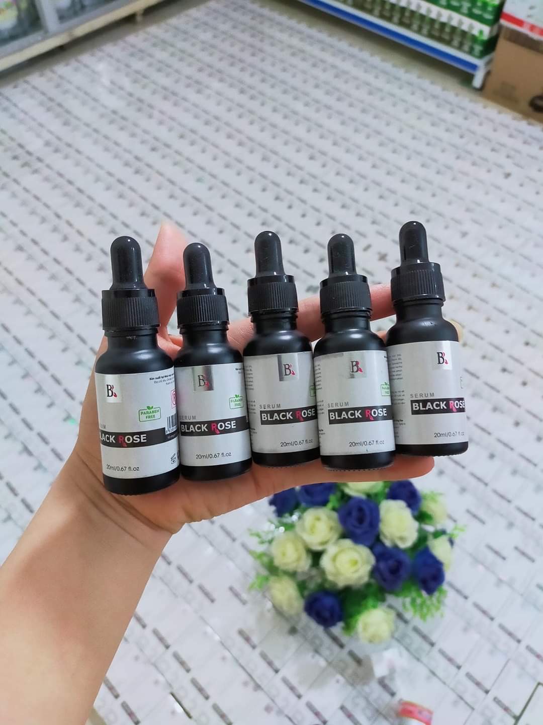 Serum dưỡng da Black Rose