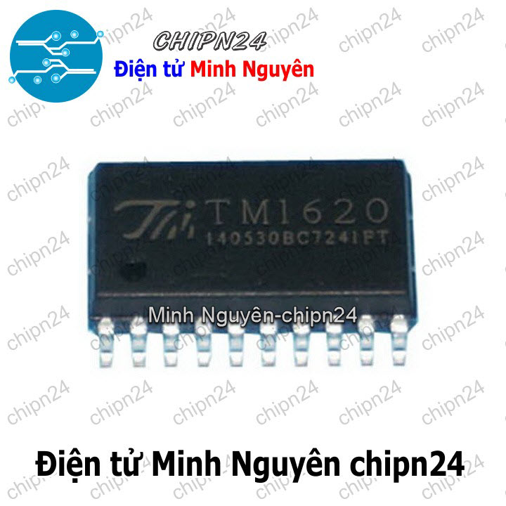 [2 con] (ST) IC Dán TM1620 SOP-20 Hàng Tốt (SMD) (1620) - HH004525