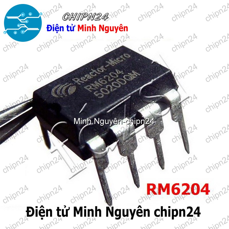 [2 con] (DIP) IC RM6204 DIP-8 (IC PWM 6204) - HH003951