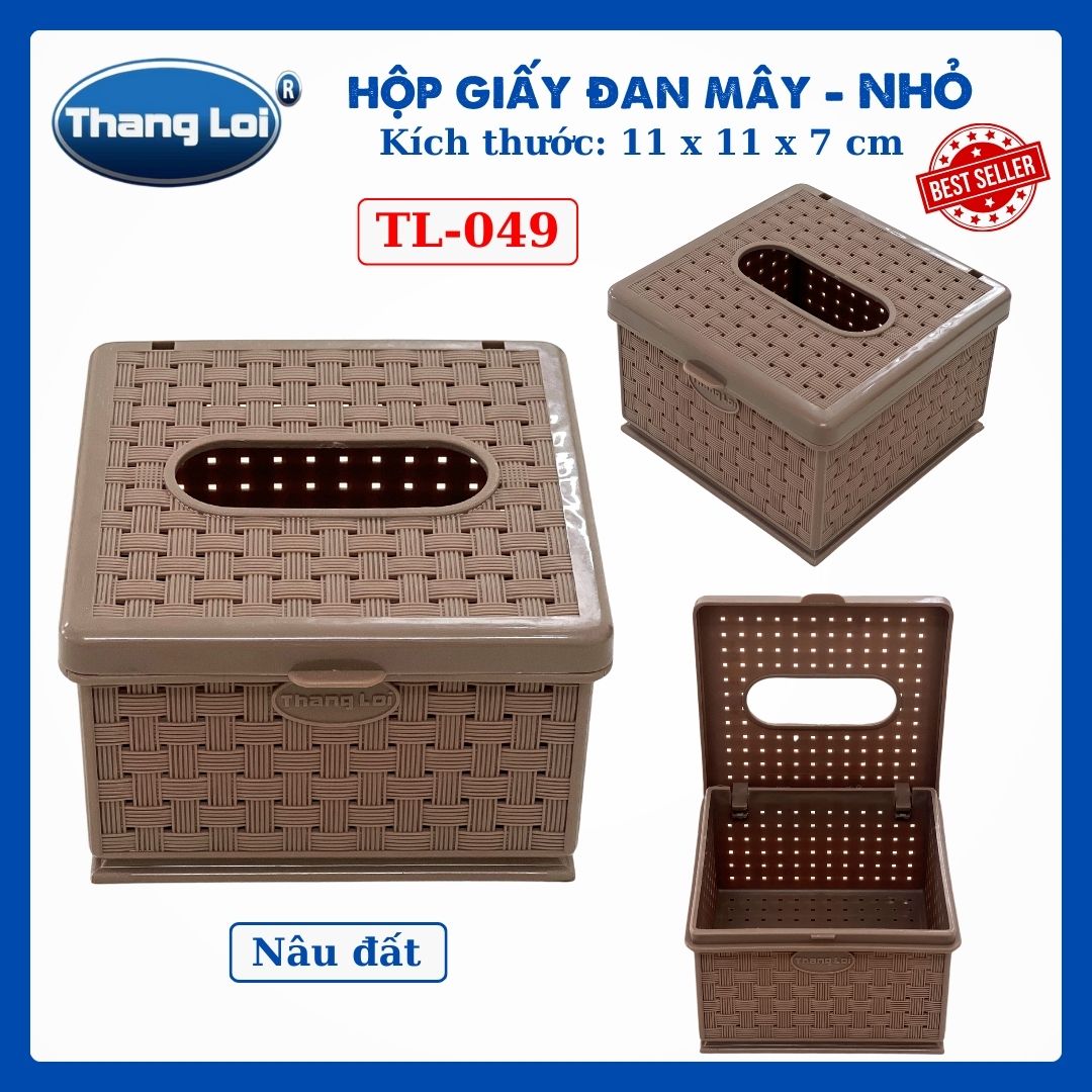 Hộp Đựng Khăn Giấy Vuông Size Nhỏ