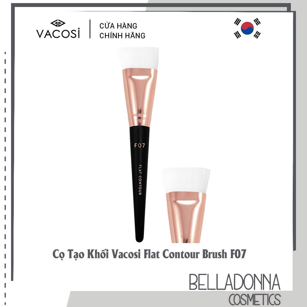 [HCM]Cọ tán kem nền Vacosi Flat Contour F-07