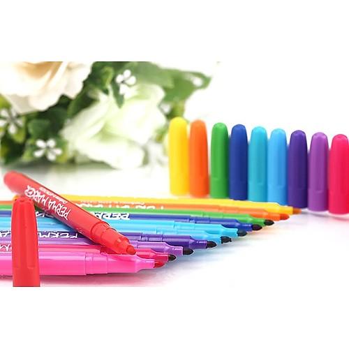 Hộp 12 Cây Bút Lông Colormate Perma Markers - MS-12PER