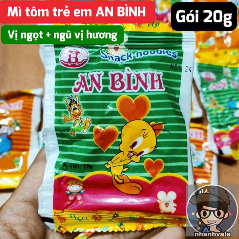 Combo 10 gói mì trẻ em an bình gói 20g ngon