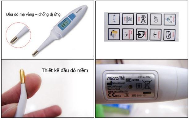 NHIỆT KẾ ĐIỆN TỬ DẠNG BÚT MICROLIFE MT200