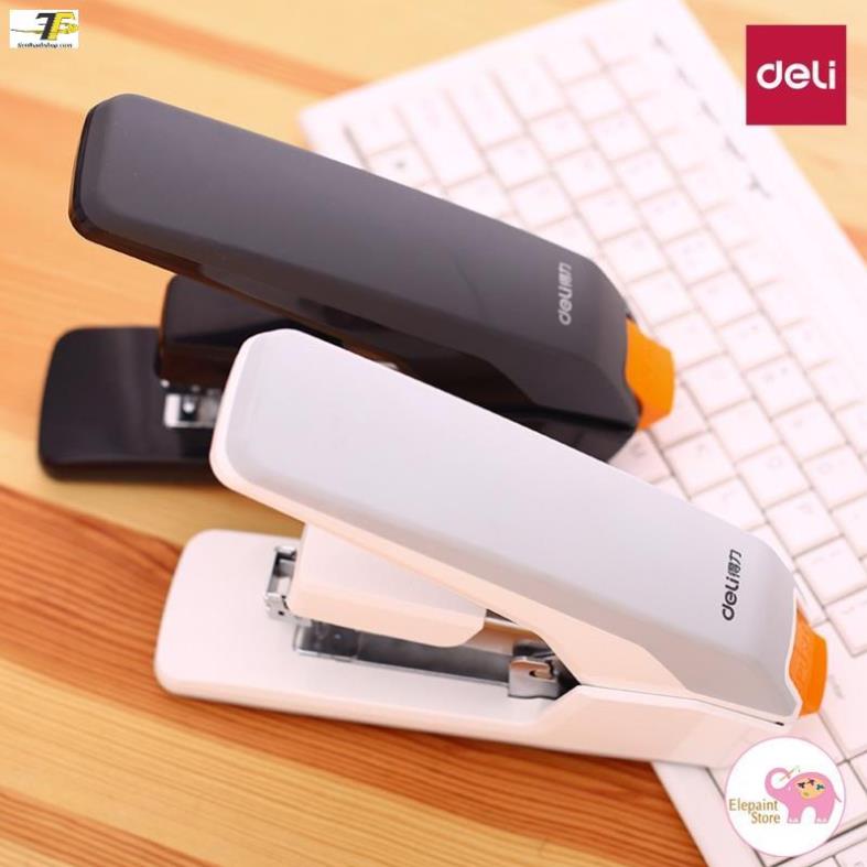 Dập ghim 60 tờ có trợ lực Deli 465 (E0465)