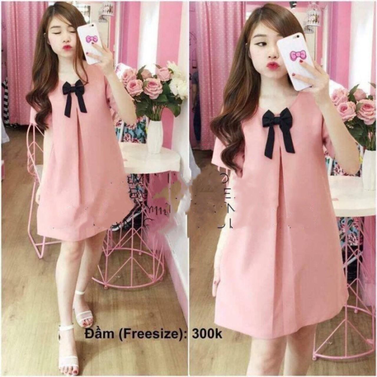 ĐẦM BẦU NƠ NGỰC SIÊU XINH