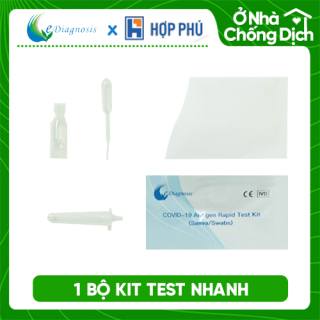 1 bộ kit test nước bọt Easy Diagnosis Covid-19 Antigen Rapid Test Kit thumbnail