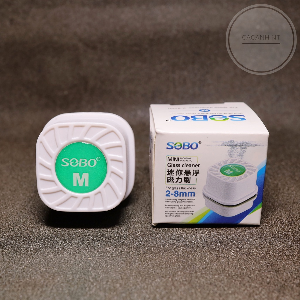 Nam châm cọ bể mini Sobo , vệ sinh bể cá