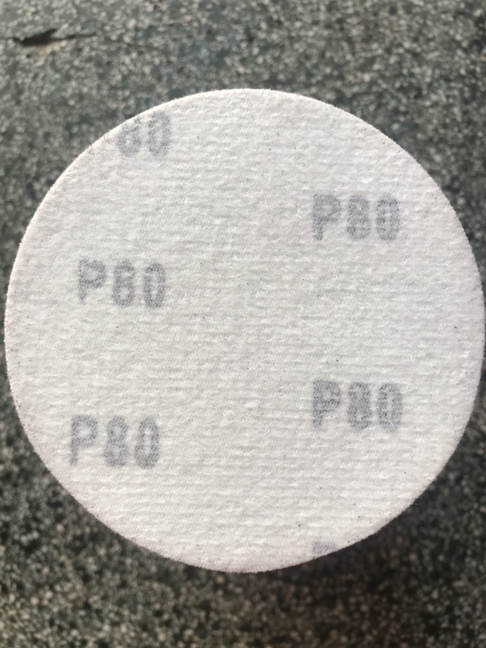 Nhám tròn 4 inch lông (100mm) - combo 10 tờ