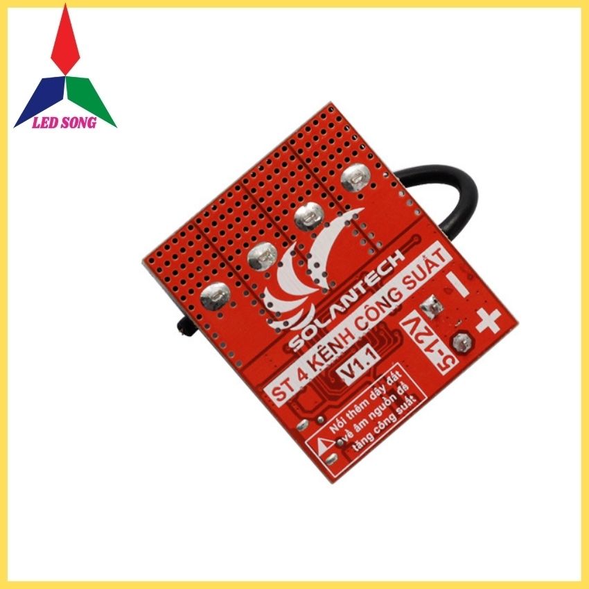 Mạch led vẫy 4 kênh công suất 30a