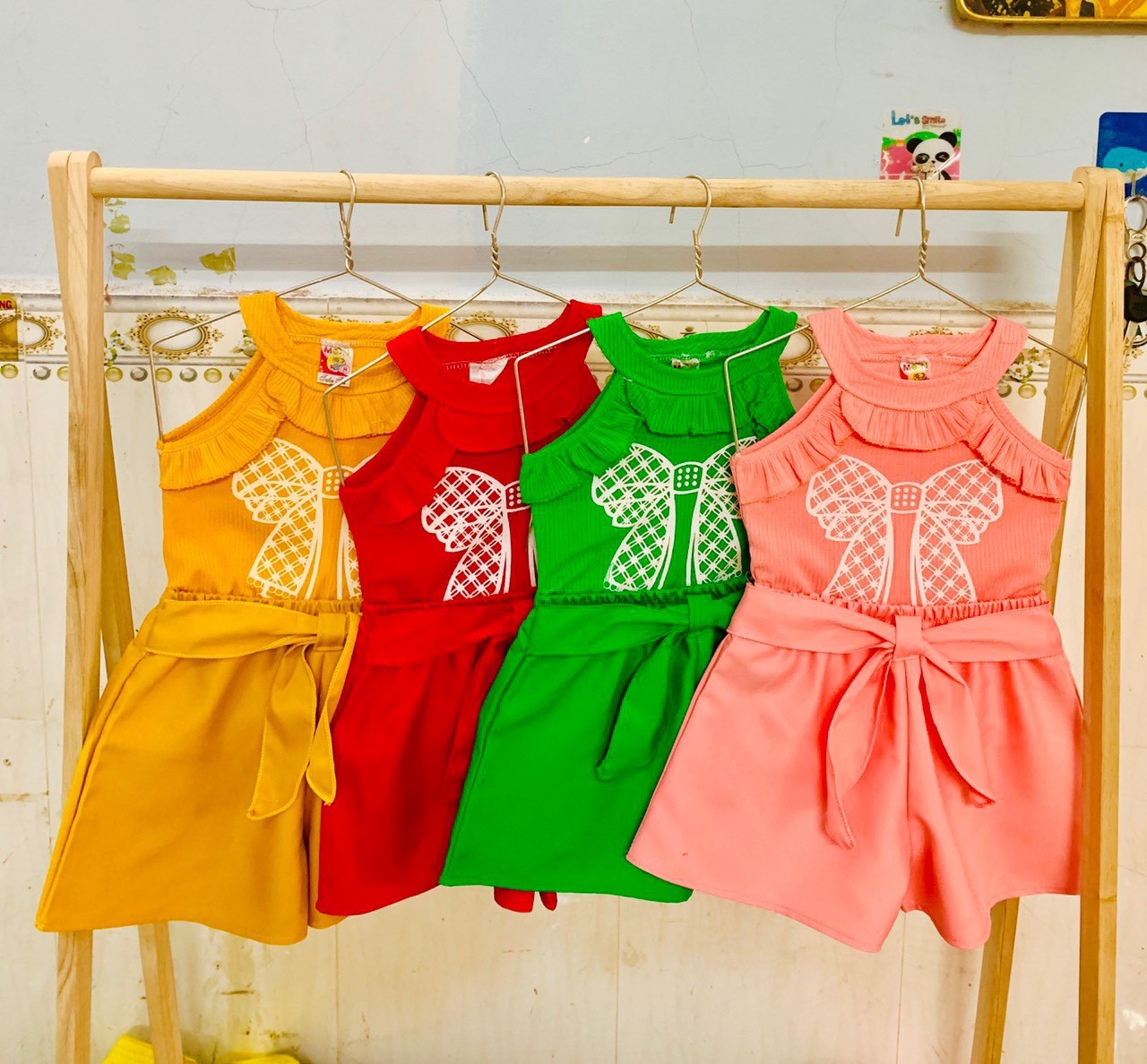 Combo 3 Set Áo Kèm Quần Kiểu Bé  (6-18kg) (combo gồm 3 bộ 3 màu 3 họa tiết khác nhau)