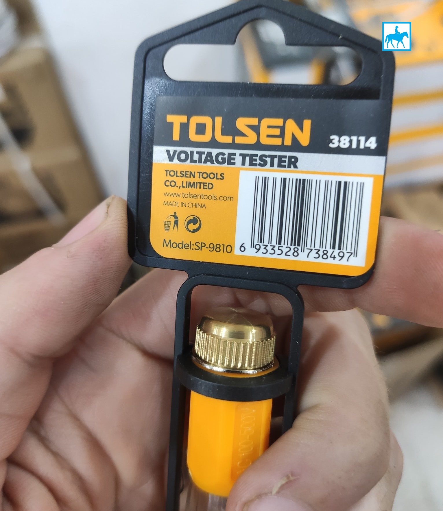 BÚT THỬ ĐIỆN 140mm Voltage Tester TOLSEN 38114