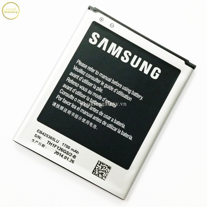Pin cho samsung galaxy core duos i8262 xịn - bảo hành 6 tháng