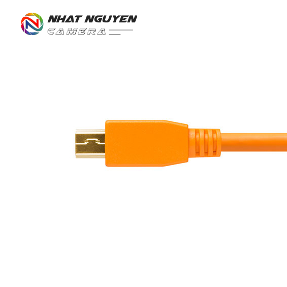 [HCM]Dây Tether Tools - Cáp TetherPro USB 2.0 to Mini B 5 Pin - Dài 4.6m- Màu Cam