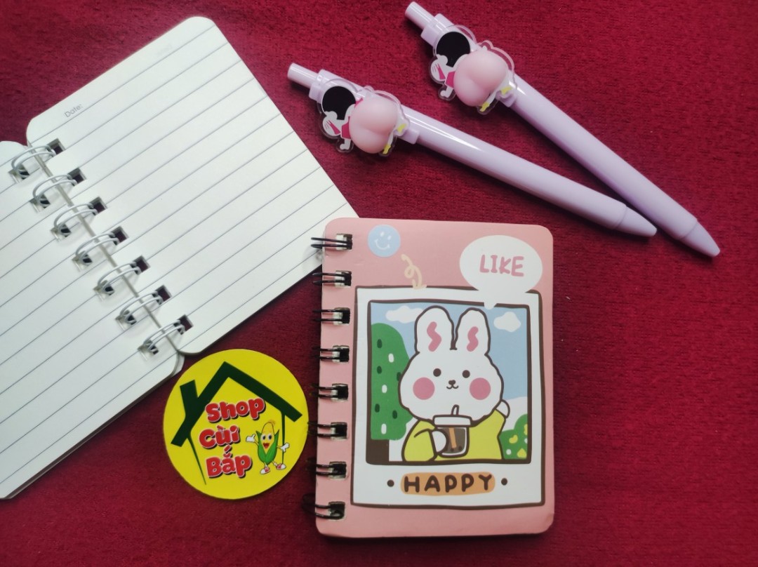 Sổ lò xo nhỏ có hàng ngang
