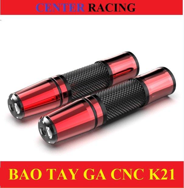 [ Màu Đỏ ] Bao tay ga xe máy K21 CNC