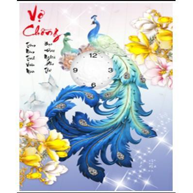 Tranh thêu chữ Thập Vợ chồng X8146