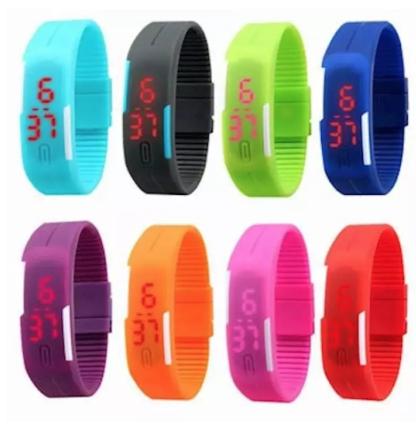 [HCM]Đồng Hồ Led silicon thể thao nam nữ