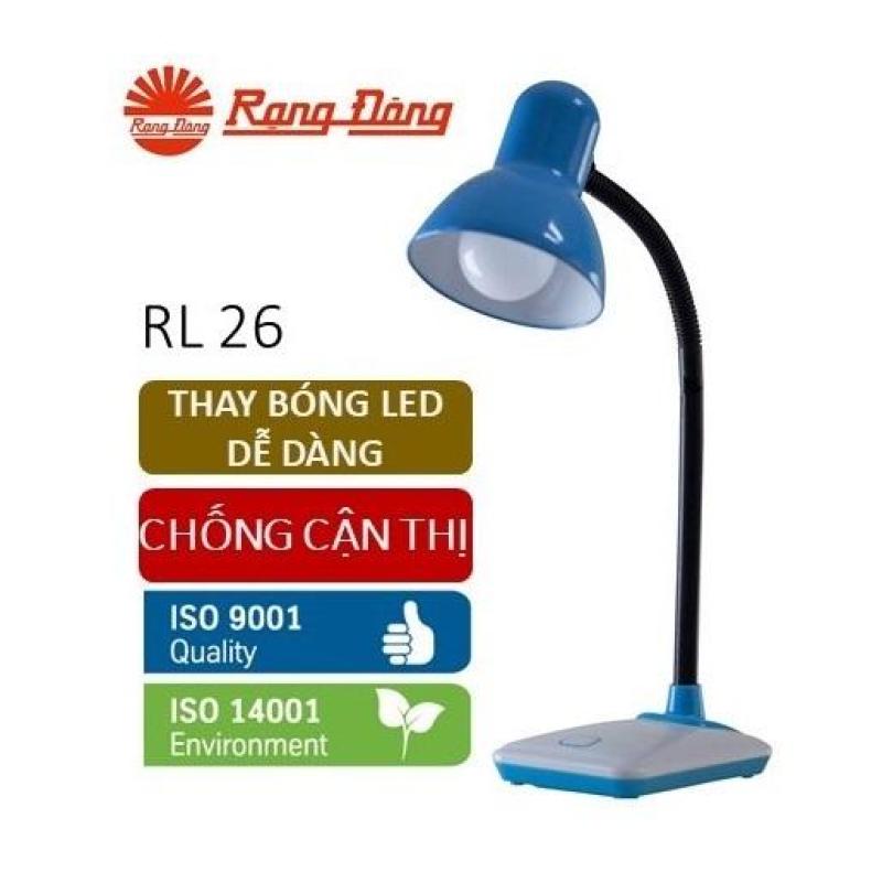 Đèn bàn LED Rạng Đông 5W bảo vệ thị lực, thay bóng dễ dàng, không tia UV & cực tím. RL 26