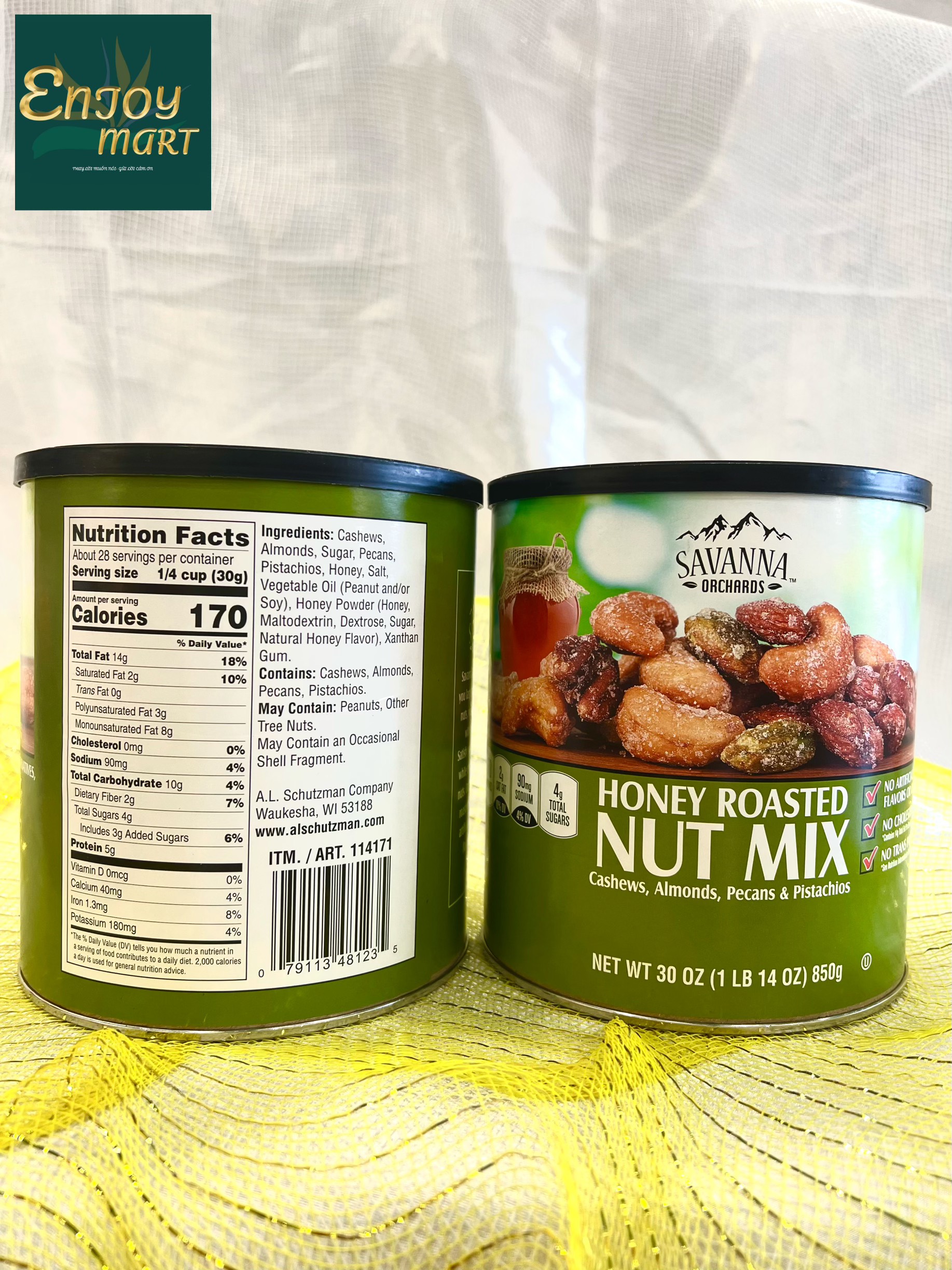 HẠT HỖN HỢP TẨM MẬT ONG NUT MIX